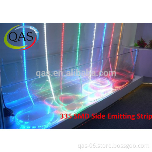car light led waterproof side emitting flexible smd 120leds/metre 335 led strip Aquarium led strip light